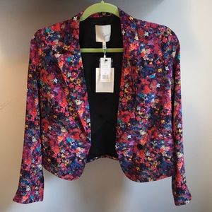 Joie Barberry B Floral Blazer